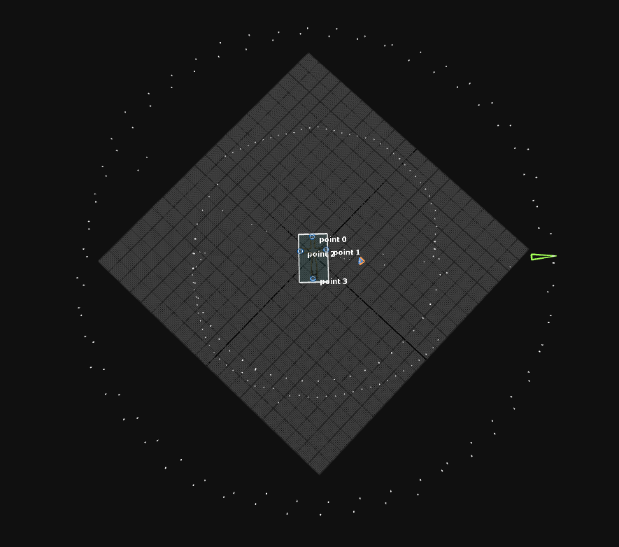 RealityScan estimation of the turntable camera angles for the Brussels Cross